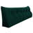 Sit-up Back Comfort Velvet Headboard Wedge Reading Pillow Triangular Backrest Back Support Compression-56420216-56420206