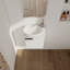 Meuble-lavabo à fermeture en douceur 16 po avec lavabo pour petits espaces | Idée de cadeau