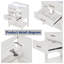 Meuble-lavabo moderne 24 po avec lavabo supérieur-98881736