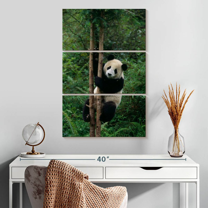 Brampt Climbing Panda, 32" H x 20" W