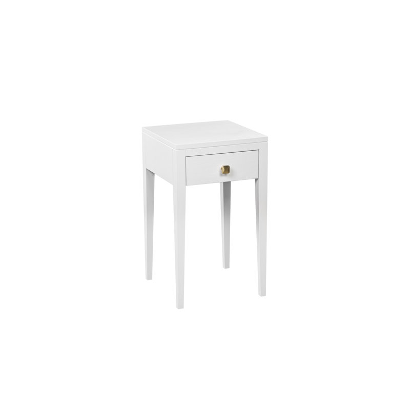 Jerita 35cm W Solid + Manufactured Wood Bedside Table