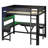 Luminest Multifunctional Loft Bed with Built-in Desk and Storage Solutions-118858654