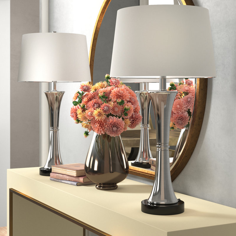 Quattlebaum Metal USB Table Lamp