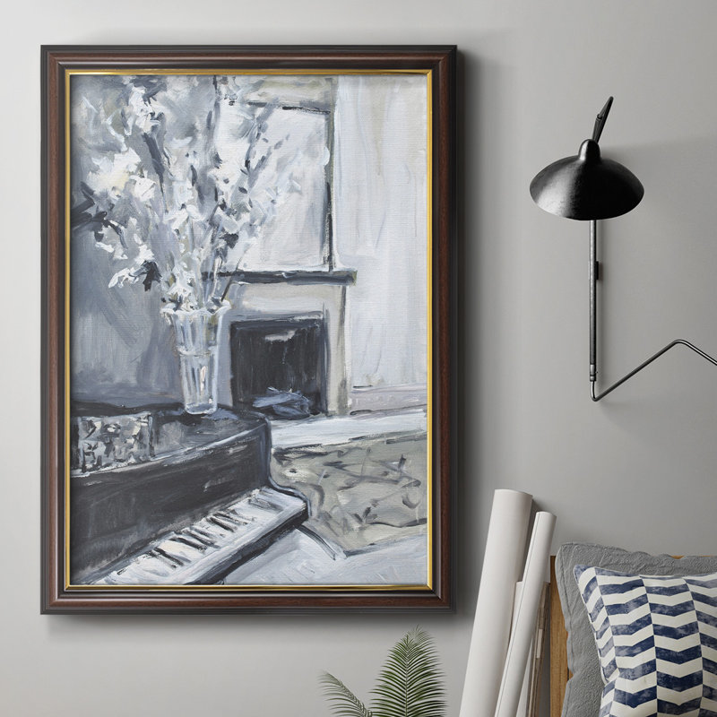 " Piano Blues III " Painting Print, 20" H x 16" W x 2.5" D