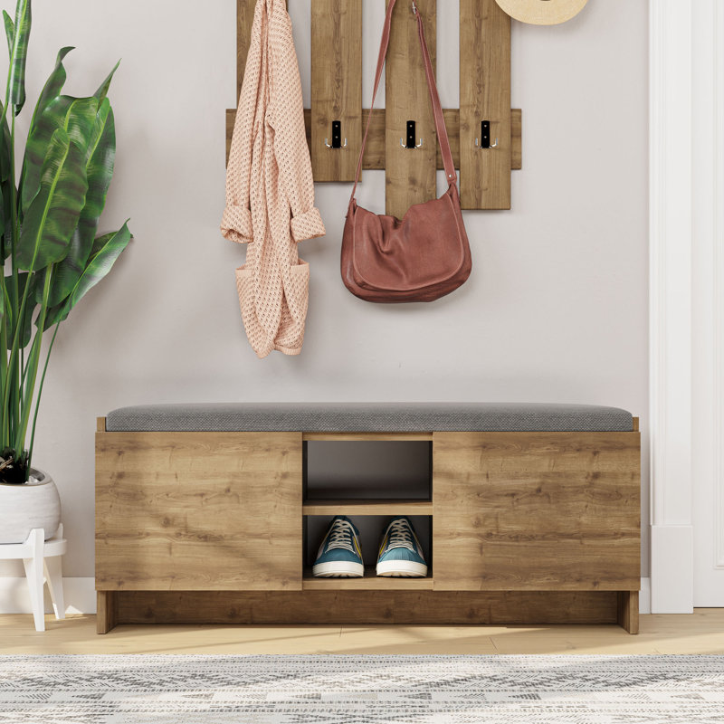 9 Pair Shoe Storage Bench