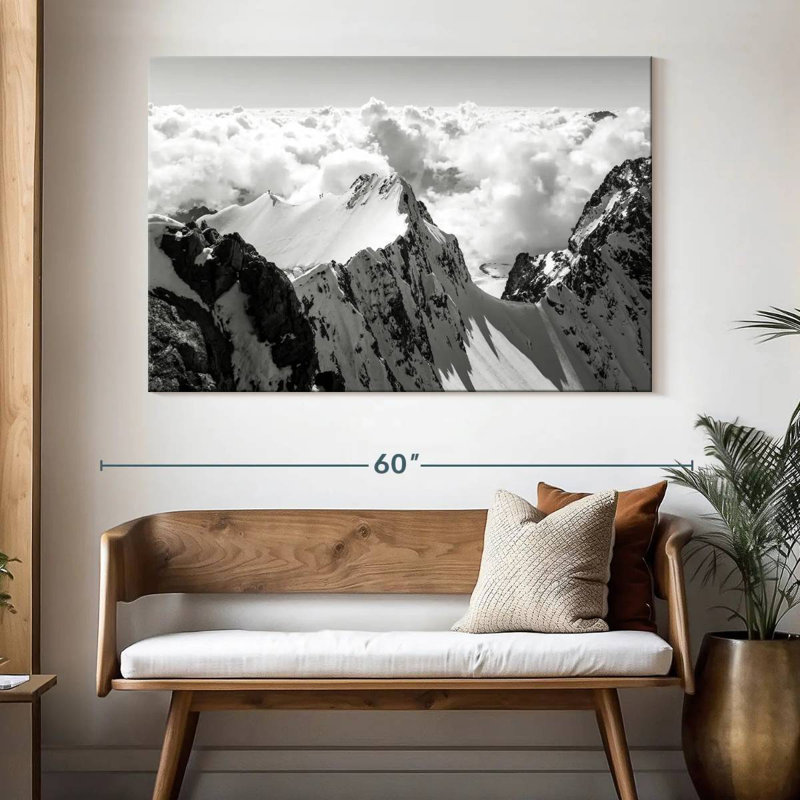 Alvord Snowy Mountain Peak, H 34 po x l 51 po
