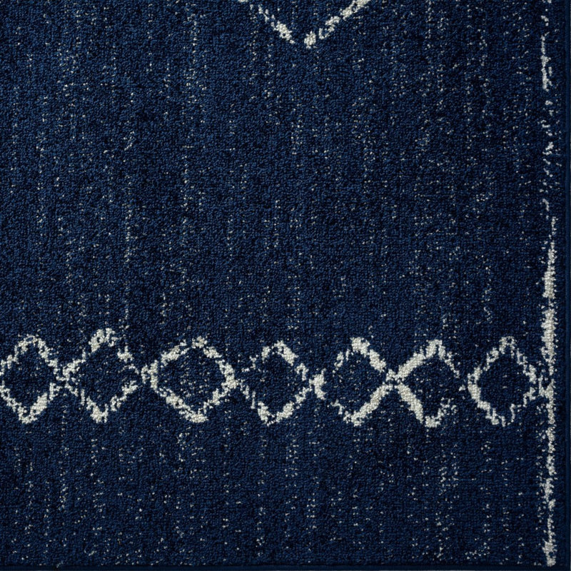 Adiley Geometric Indoor Rug, Rectangle 9' x 12'