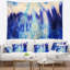 Tapisserie abstraite de la vie bleue-28482758