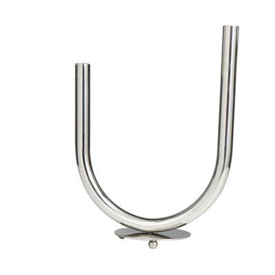 Bianca 14.25'' H Stainless Steel Tabletop Candelabra