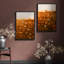 Art mural encadré, rétro, antique, classique pour chambre à coucher - 16 po x 24 po x 2 panneaux-1988123560-1988123562