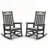 HDPE Patio Rocking Chair Set of 2-96694407