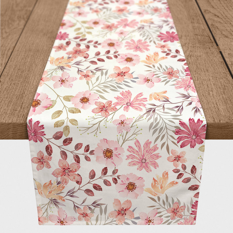 Andrijana Rectangle Polyester Table Runner, 72" x 16"