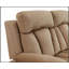 Causeuse inclinable en tissu de microfibre Global United avec support lombaire intégré et structure durable-2144406958