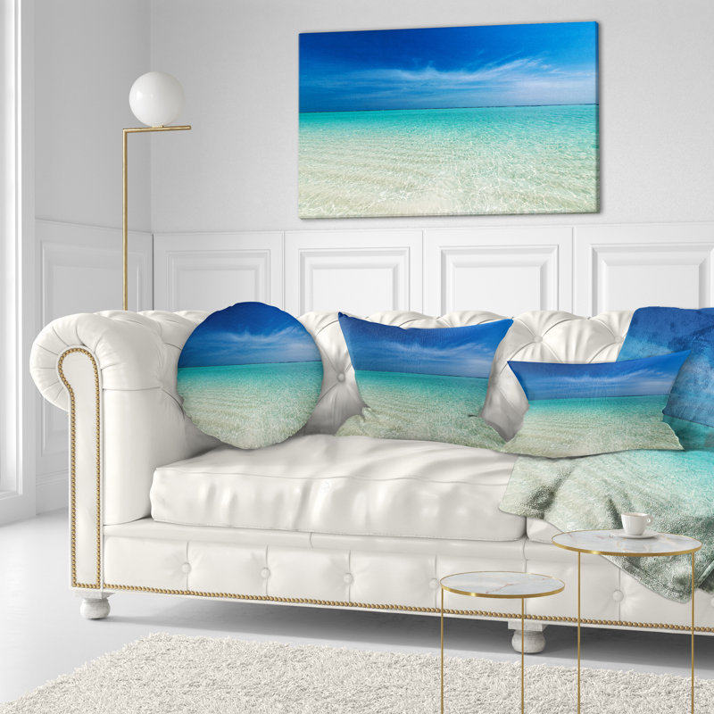 Coussin lombaire seascape océan sous le ciel
