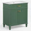 30" Single Bathroom Vanity With Ceramic Sink-1033050336
