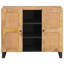 Solid Wood Rectangle Accent Cabinet
