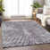 Premium Machine Washable Prisco Purple Rug