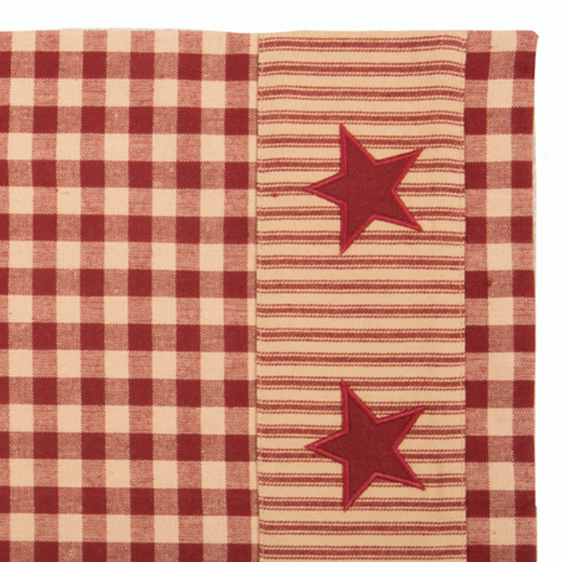Napperon Rosalind Wheeler, Rouge / beige