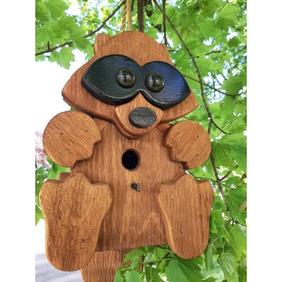 Racoon Bird House