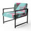 Fauteuil d'appoint rembourré Depp-1634220398
