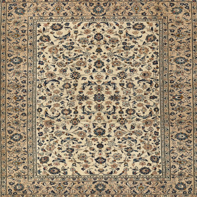 Tapis oriental crème / gris Kiri