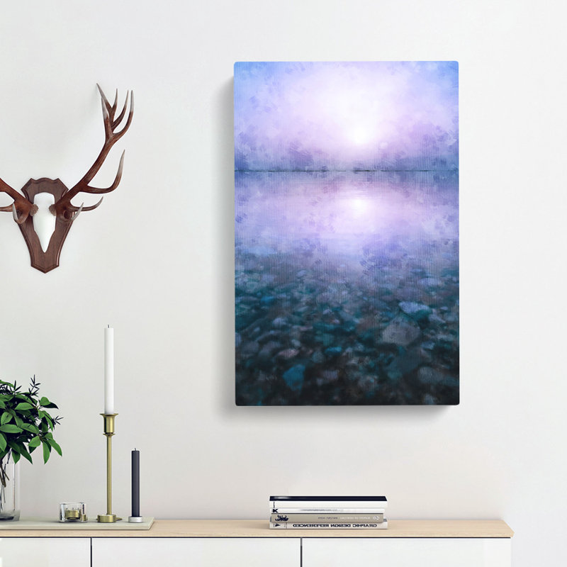 Pebble Beach - Wrapped Canvas, 76cm H x 50cm W x 3cm D