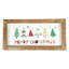 Enseigne murale 11,75 "Merry Christmas with Trees