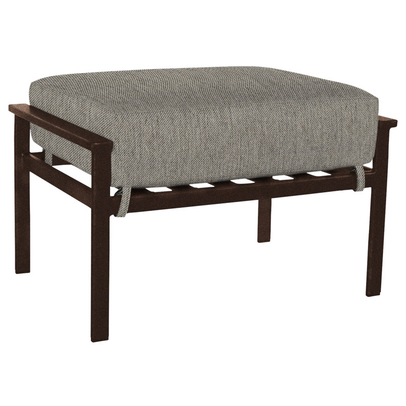 Marin Outdoor Ottoman, Copper Creek, Harris Stone
