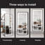 Miroir vertical pleine longueur avec lumière DEL