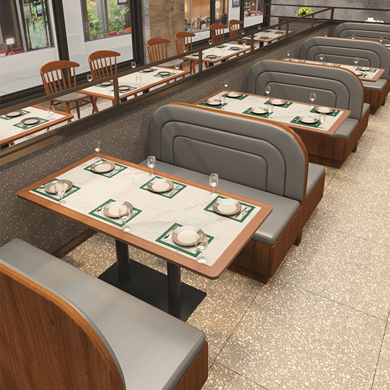 Banc de boulangerie de restaurant