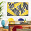 «Abstract Geometric Abstract Geometric Shards on Canvas» par Jonathan A.-93024232