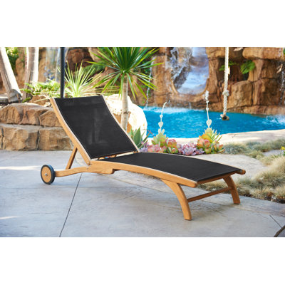 Chaise longue inclinable Tolya