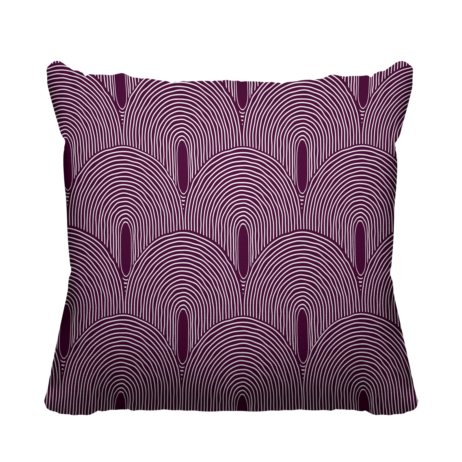 Limpo Indoor/Outdoor Throw Pillow, Purple, 20" x 20"
