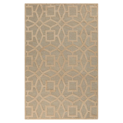 Lozano Flatweave Wool Geometric Indoor Rug