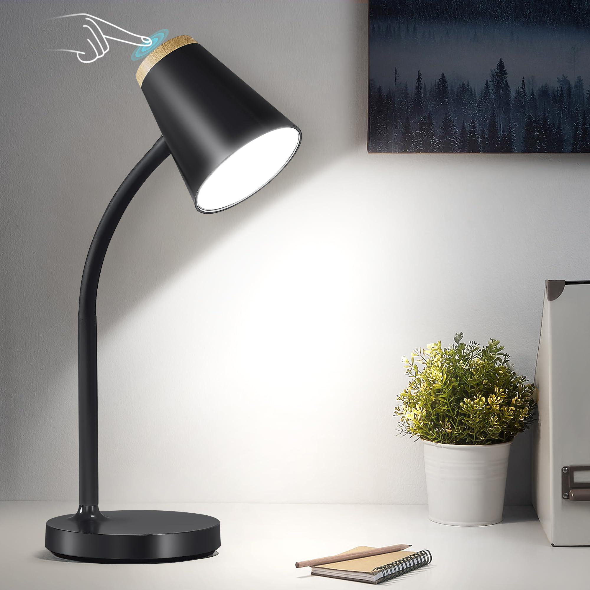 Latitude Run® Desk Lamp,Small LED Desk Lamp Touch Dimmable Reading ...