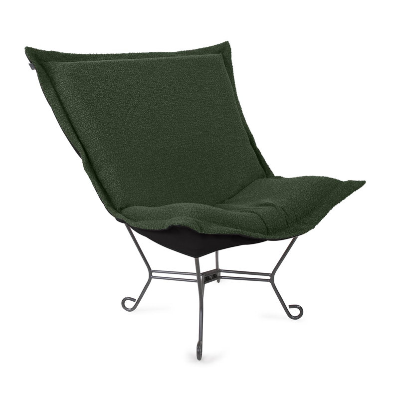 Fauteuil Scroll Puff Titanium - Barbet Forest, Forêt