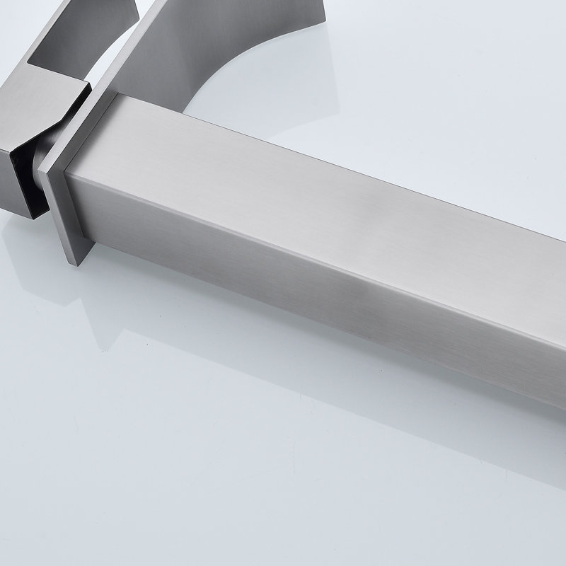 Single-handle Bathroom Faucet, Brushed Nickel