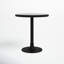 Abode 29.34'' Glass Outdoor Dining Table