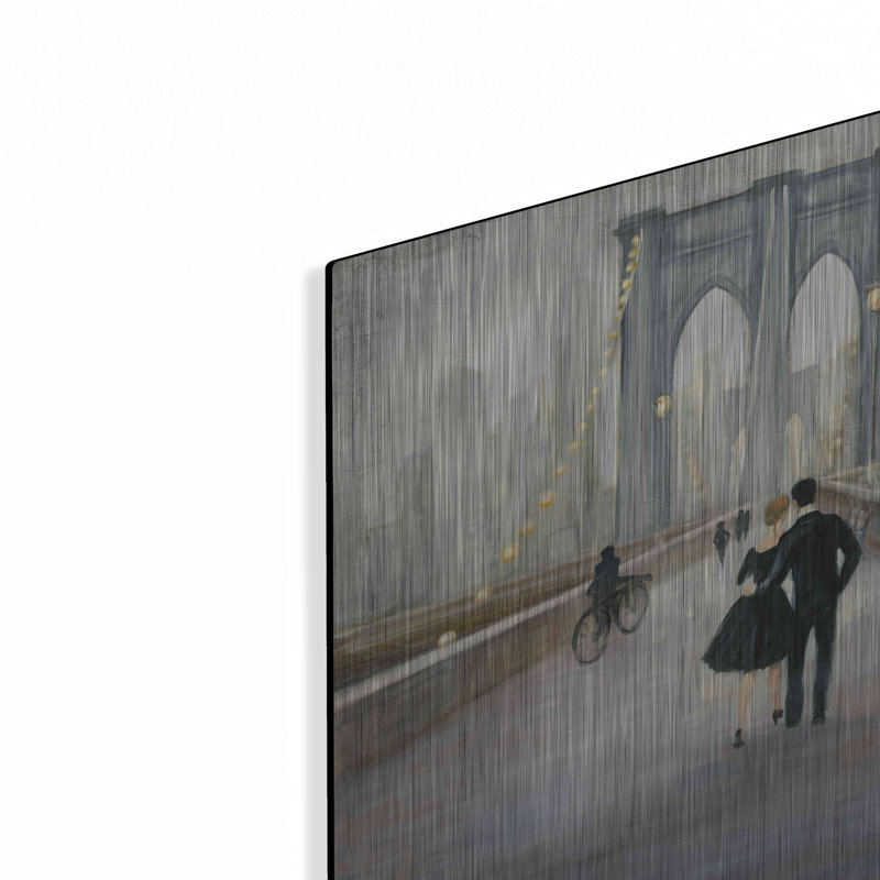 «Bridge To NY V2» par Julia Purinton, H 12 po x l 12 po