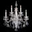 La Scala Crystal Candle Wall Light-14080930-14080931