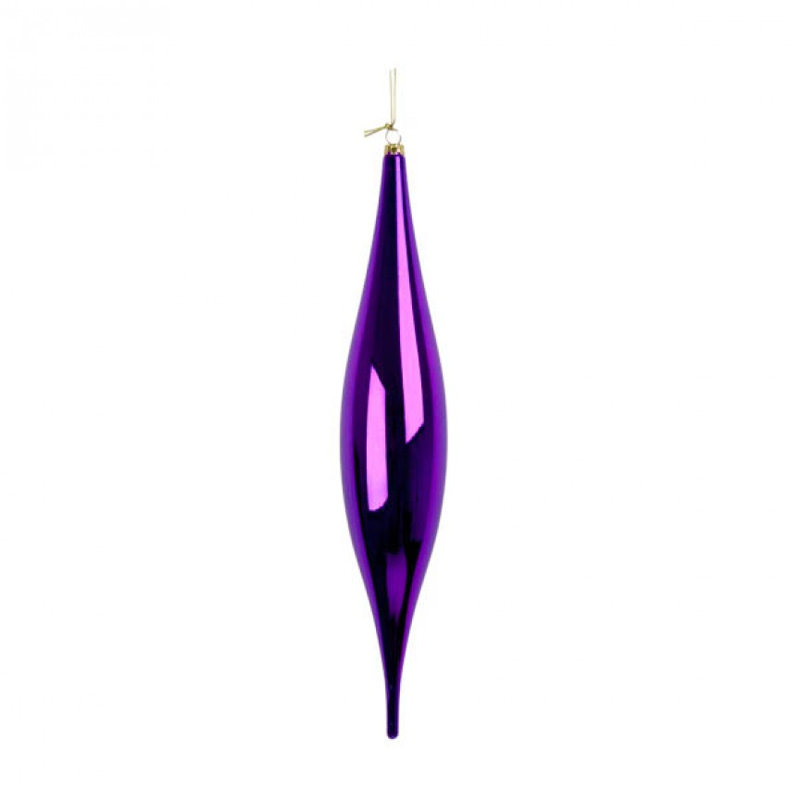 Finial Ornament, Purple, 54cm H x 10cm W