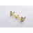 Elegant Wall Mounted Bathroom Faucet - Brushed Gold Finish And To Corrosion-125036375