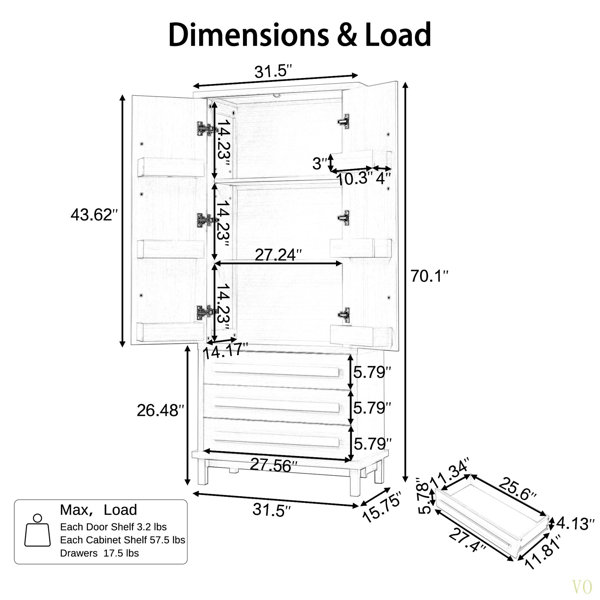 Dimensions du produit