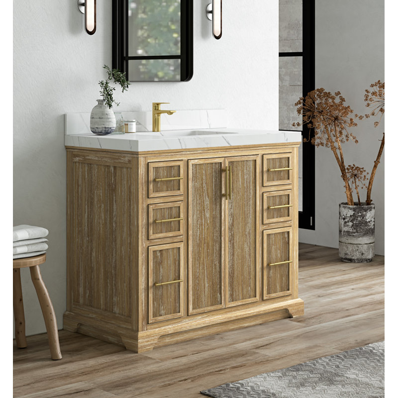 Ensemble de meuble-lavabo simple 42 po Bloem