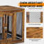 Table de bout pour chien avec plateau pour petits chiens