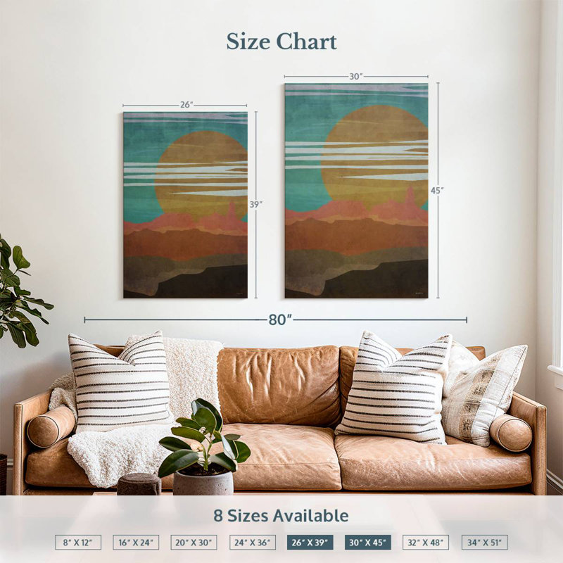 Avery Mountain Nights, 39" H x 26" W