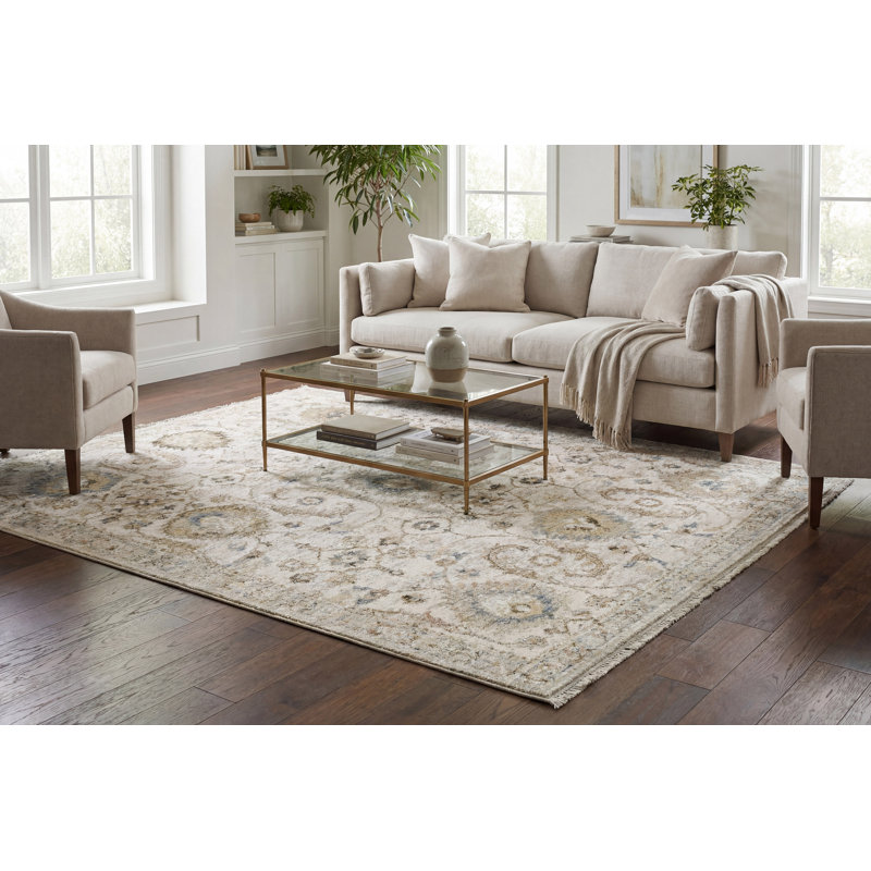 Stamey 12500-989 GREY/BEIGE/DK GREY, Rectangle 9'2" x 12'10"
