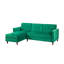 Comeaux 3 Seater Velvet Sofa Bed