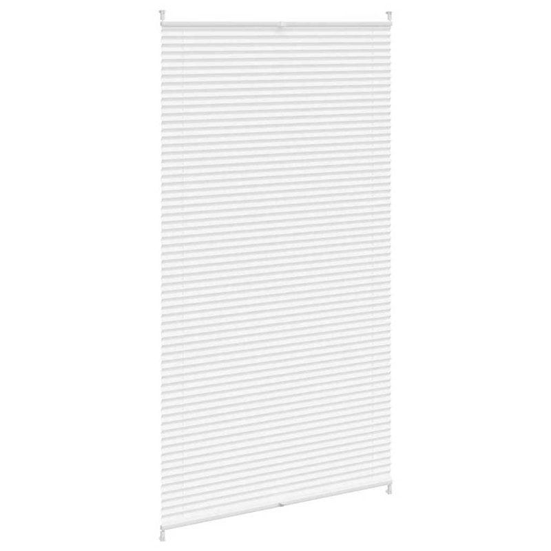 Room Darkening Pleated Blind, 100cm W x 200cm L, White