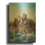Art mural Aurum «Catch Of His Life» par Damir Martin, art mural en métal doré, 24 po x 36 po-1079888032